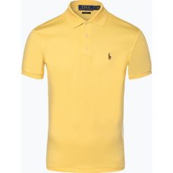Polo Ralph Lauren - Męska koszulka polo – Slim fit, żółty. Żółte koszulki męskie Polo Ralph Lauren, s, bez wzorów, z dżerseju, klasyczne, bez rękawów. Za 499,95 zł.