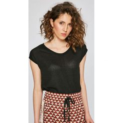 Haily's - Top. Czarne topy damskie marki Haily's, s, z elastanu, z okrągłym kołnierzem. W wyprzedaży za 29,90 zł.