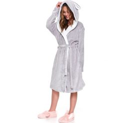 Szlafrok. Szare piżamy damskie Top Secret, xl, bez wzorów, bez rękawów. W wyprzedaży za 49,99 zł.