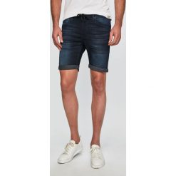 Jack & Jones - Szorty. Niebieskie spodenki i szorty męskie Jack & Jones, s, bez wzorów, z elastanu, casualowe. W wyprzedaży za 99,90 zł.