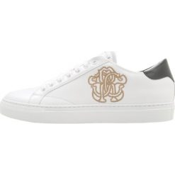 Trampki męskie: Roberto Cavalli Tenisówki i Trampki white