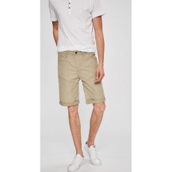 G-Star Raw - Szorty. Brązowe spodenki i szorty męskie G-Star RAW, bez wzorów, z bawełny, retro. W wyprzedaży za 269,90 zł.