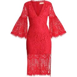 Love Triangle MELODY LANE MIDAXI DRESS Sukienka letnia merlot. Czerwone sukienki damskie letnie marki Love Triangle, z bawełny. Za 349,00 zł.