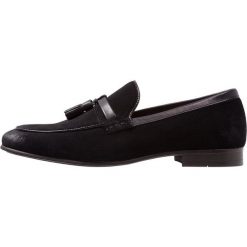 Steve Madden SUMMIT Półbuty wsuwane black. Czarne derby męskie Steve Madden, z materiału. Za 459,00 zł.