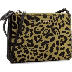 Torebka TWINSET - Tris Di Beauty AA7PC8 St.Macul 00953. Czarne listonoszki damskie marki Twinset, ze skóry. W wyprzedaży za 519,00 zł.
