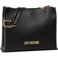 Torebka LOVE MOSCHINO - JC4268PP0AKM000A Nero. Czarne torebki klasyczne damskie Love Moschino, bez wzorów, ze skóry ekologicznej, klasyczne, bez dodatków. W wyprzedaży za 609,00 zł.