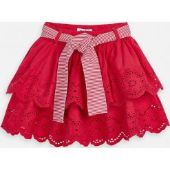 Mayoral - Spódnica dziecięca 92-134 cm. Różowe spódniczki dziewczęce Mayoral, bez wzorów, z bawełny, mini, rozkloszowane. Za 110,90 zł.