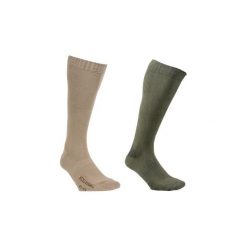 Skarpety Allseason x 2. Szare skarpetki męskie marki SOLOGNAC. Za 19,99 zł.
