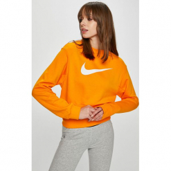 Nike Sportswear - Bluza. Szare bluzy rozpinane damskie Nike Sportswear, l, z nadrukiem, z bawełny, bez kaptura. W wyprzedaży za 179,90 zł.
