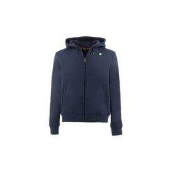 Bluzy K-Way RAINER FLEECE. Niebieskie bluzy męskie K-Way, xl, bez wzorów, bez kołnierzyka, bez rękawów, bez kaptura. Za 413,37 zł.