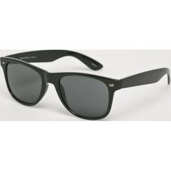 Selected - Okulary 16066732. Czarne okulary przeciwsłoneczne męskie marki Selected, z tworzywa sztucznego, owalne. Za 119,90 zł.