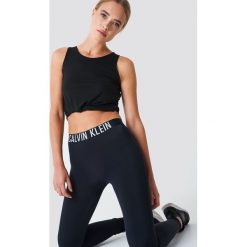 Legginsy we wzory: Calvin Klein Legginsy Waistband – Black