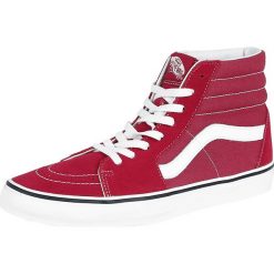 Vans Sk8-Hi Buty sportowe czerwony/biały. Czerwone buty sportowe damskie marki Vans, z gumy, vans sk8. Za 184,90 zł.