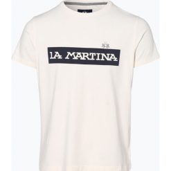 La Martina - T-shirt męski, czarny. Czarne t-shirty męskie z nadrukiem marki La Martina, xxl. Za 169,95 zł.