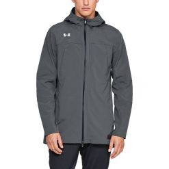Under Armour Accelerate Kurtka Szary. Szare płaszcze męskie Under Armour, s, bez wzorów, z elastanu. Za 550,95 zł.