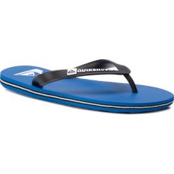 Japonki QUIKSILVER - AQBL100277 Xkbk. Czarne klapki damskie Quiksilver, bez wzorów, z tworzywa sztucznego, bez obcasa. W wyprzedaży za 59,00 zł.