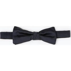 HUGO - Muszka męska z jedwabiu, niebieski. Niebieskie muszki męskie marki HUGO, eleganckie. Za 179,95 zł.