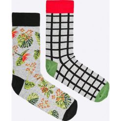 Medicine - Skarpety On The Go (2-Pack). Szare skarpetki męskie MEDICINE, z bawełny. W wyprzedaży za 15,90 zł.