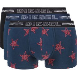Diesel 3-pack Bokserki Czarny Niebieski. Niebieskie bokserki męskie Diesel, z elastanu. Za 206,95 zł.
