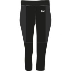 Spodnie dresowe damskie: IQ Spodnie damskie ZAKAI 3/4 WMNS Black r. L