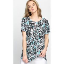 Bluzki damskie: Miętowy T-shirt Midnight