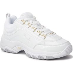 Sneakersy FILA - Strada M Low Wmn 1010620.1FG White. Białe półbuty damskie Fila, ze skóry ekologicznej. Za 339,00 zł.