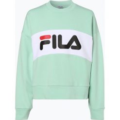 FILA - Damska bluza nierozpinana – Leah, niebieski. Niebieskie bluzy z nadrukiem damskie marki Fila, m. Za 339,95 zł.