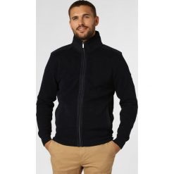Andrew James Sailing - Męska bluza rozpinana, niebieski. Niebieskie bluzy męskie xl, z weluru. Za 229,95 zł.