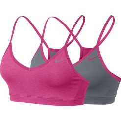 Biustonosze sportowe: Nike Biustonosz Victory Reversible Bra szaro-różowy r. M (623872 616)