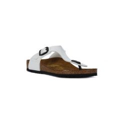 Sandały Birkenstock GIZEH WHITE. Białe rzymianki damskie Birkenstock. Za 229,33 zł.