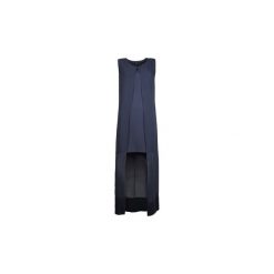 Sukienki długie Guess -. Niebieskie sukienki damskie Guess, z aplikacjami, bez kołnierzyka, bez rękawów, długie. Za 379,00 zł.