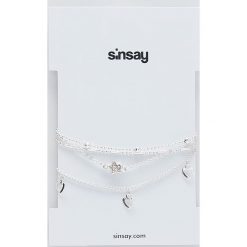 Bransoletki z koralikami - Srebrny. Szare bransoletki damskie Sinsay, srebrne. Za 10,00 zł.