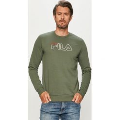 Fila - Bluza. Bluzy męskie Fila, s, z nadrukiem, z bawełny, z okrągłym kołnierzem, bez rękawów, bez kaptura. Za 189,90 zł.