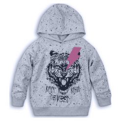 Minoti Bluza Chłopięca Word, 152, Jasnobrązowa. Pomarańczowe bluzy chłopięce z kapturem marki MINOTI, z nadrukiem. Za 85,00 zł.