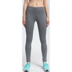 Legginsy treningowe damskie SPDF004 - średni szary melanż. Szare legginsy sportowe damskie marki 4f, na lato, s, melanż, z poliesteru, na fitness i siłownię. W wyprzedaży za 119,99 zł.