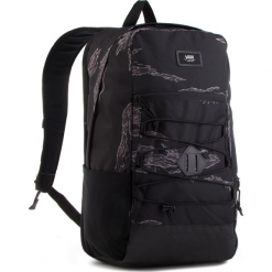 Plecak VANS - Snag Plus Backpac VA3HM3XGS Tiger Camo. Czarne plecaki damskie Vans, z materiału, sportowe. W wyprzedaży za 169,00 zł.