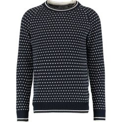 Swetry klasyczne męskie: Kronstadt ALFIE Sweter navy/off white