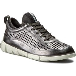 Sneakersy ECCO - Intrinsic 1 86001359222 Dark Shadow Metallic. Szare półbuty damskie ecco, ze skóry. W wyprzedaży za 349,00 zł.