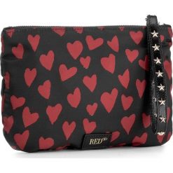 Torebka RED VALENTINO - NQ2P0165 St. Cuori/Nero. Czarne torebki klasyczne damskie Red Valentino, bez wzorów, z materiału, klasyczne, bez dodatków. W wyprzedaży za 349,00 zł.