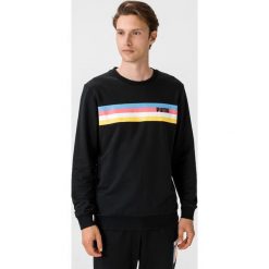 Puma Bluza Czarny. Czarne bluzy męskie Puma, xxl, z nadrukiem, z bawełny, bez kołnierzyka, bez rękawów, bez kaptura. Za 206,95 zł.