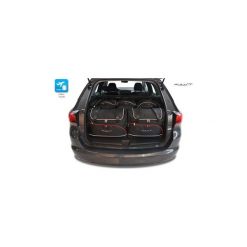 OPEL ASTRA KOMBI ST, 2015- TORBY DO BAGAŻNIKA 5 SZT KJUST - 7031021. Czarne torby podróżne KJUST, bez wzorów, z kauczuku, klasyczne. Za 1299,00 zł.