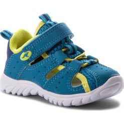 Sandały chłopięce: Sandały KANGAROOS – Rock Lite II 02001 000 417 Blue/Acid Yellow