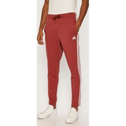 Adidas Performance - Spodnie. Czerwone spodnie męskie adidas Performance, s, z aplikacjami, z bawełny. Za 199,90 zł.