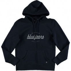 Mustang Bluza Męska, L, Ciemnoniebieska. Czarne bejsbolówki męskie Mustang, l, z kapturem. Za 298,00 zł.
