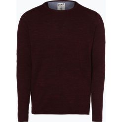 Swetry klasyczne męskie: DENIM by Nils Sundström – Sweter męski, czerwony