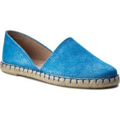 Espadryle SERGIO BARDI - Agostina FS127211117AB 413. Niebieskie espadryle damskie marki Sergio Bardi, ze skóry, na płaskiej podeszwie. W wyprzedaży za 129,00 zł.