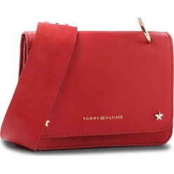 Listonoszki damskie: Torebka TOMMY HILFIGER - Leather Mini C AW0AW05720 614