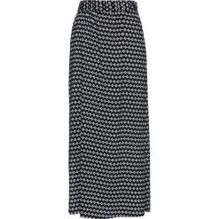 Spódnica z wiskozy z nadrukiem bonprix czarno-biały z nadrukiem. Czarne spódniczki damskie bonprix, w paski, z wiskozy. Za 89,99 zł.