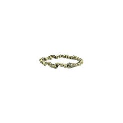 Bransoletka Męska Piryt czaszka. Żółte bransoletki męskie marki Brazi druse jewelry. Za 85,00 zł.