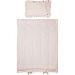 Komplet pościeli Powder Pink. Różowe komplety niemowlęce Elodie Details, bez wzorów. Za 223,99 zł.